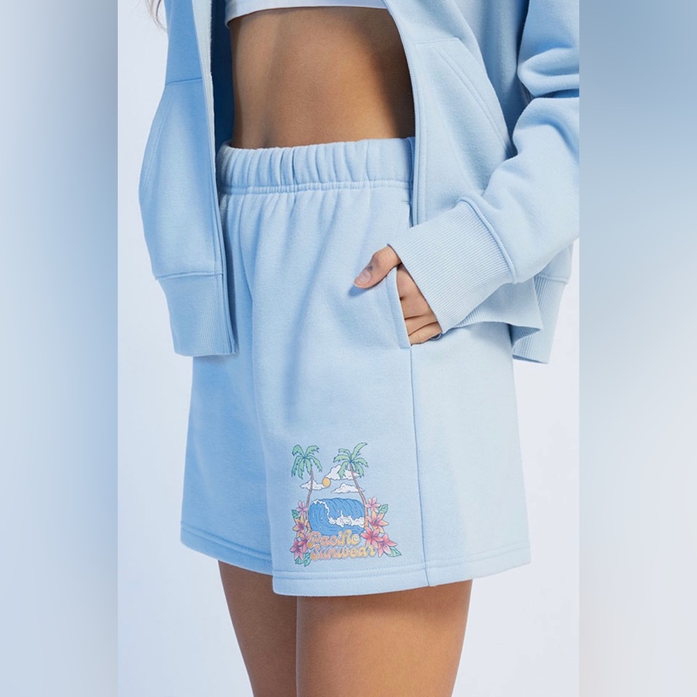 PacSun Catch Your Wave Boyfriend Sweat Shorts